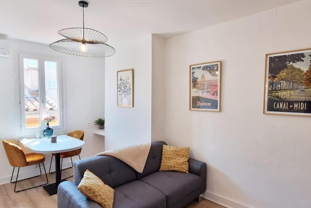 Apartament T2 Clim & Confort - Gare Matabiau - Metro - Wifi Tuluza Zewnętrze zdjęcie